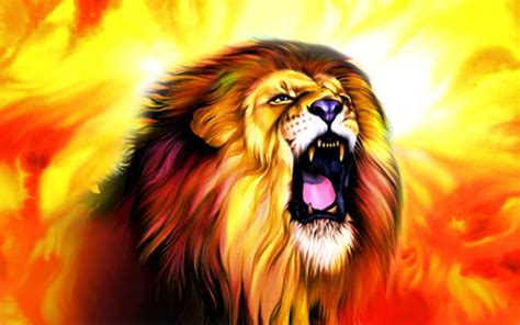 roaring lion drawing roaring lion picture animal