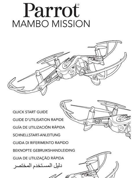 parrot mambo mission quick start manual   manualslib