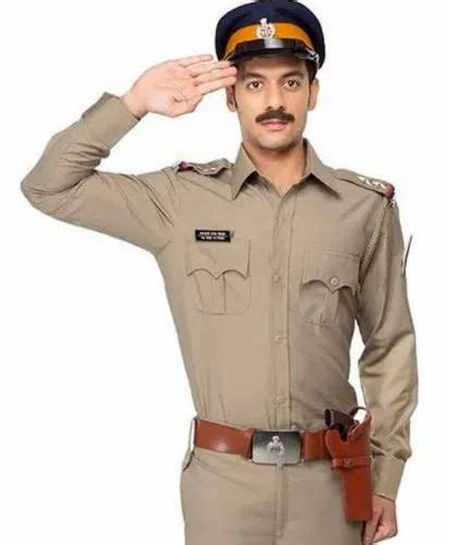 Unisex Khaki Police Uniforms Rs 1000 Per Set Ritika Fashions Kolkata