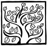 Vine Branches Vines sketch template