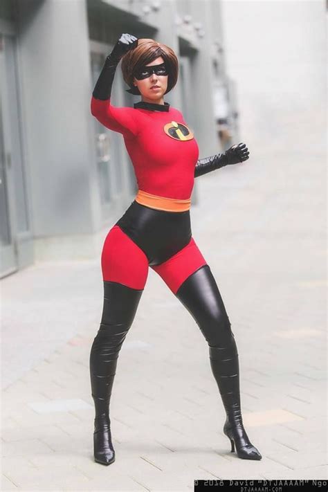 elastigirl from the incredibles cosplay by robin art and cosplay photo by david ngo disney