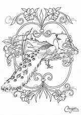 Coloring Pages Peacock Adults Animal Bird Getdrawings Printable Adult Color Imprimer Colouring Choose Board Visit Paon Animals sketch template