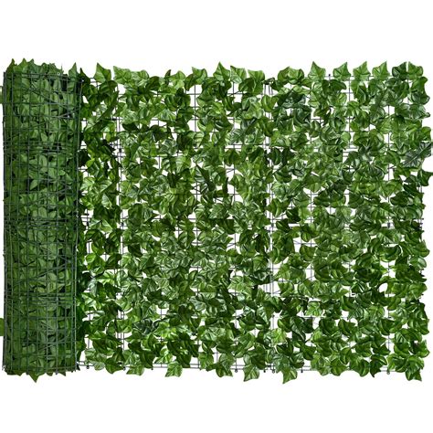 coolmade artificial ivy privacy fence screen xin artificial hedges fence  faux ivy