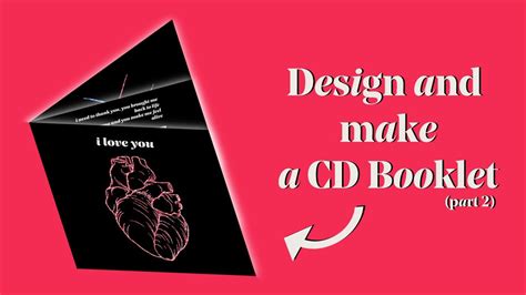 diy   design    cd booklet easy   part  youtube