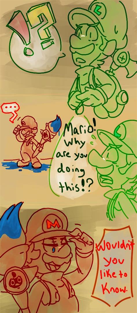 Mario Mishap By Kirafrog If Mario Was The Bad Guy In
