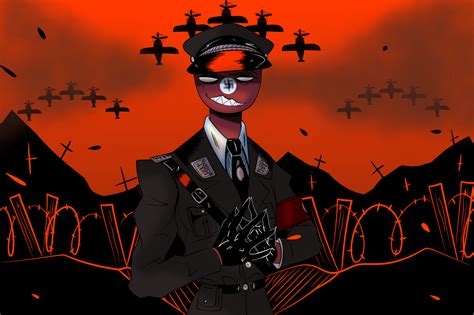 Third Reich Countryhumans Atole Of Guava Illustrations Art Street
