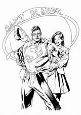 Coloring Pages Smallville Colouring Kent Clark Superman Printable Coloringhome sketch template