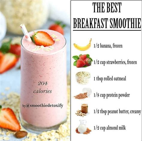 breakfast smoothie plan smoothie recipes healthy breakfast
