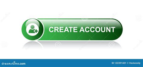 create account button stock illustration illustration  create