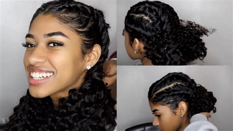 27 top pictures braided hairstyles curly hair how to curl box braids