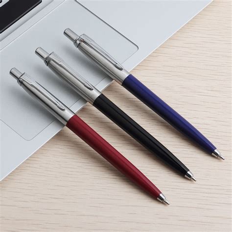 pcs metal ballpoint  promotional pens  refill blue ink