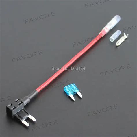 pcs small fuse mini blade fuse holder tap adapter   automotive car truck motorcycle suv