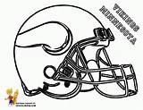 Coloring Football Nfl Pages Vikings Helmet Minnesota Printable Logo Kids Helmets Mn Color Team 49ers Print Pro Book San Sports sketch template