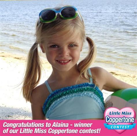 alaina thompson voted little miss coppertone contest