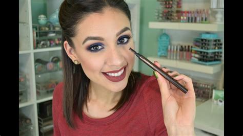 hourglass arch brow sculpting pencil demo review youtube