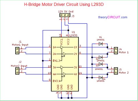 bridge motor driver circuit riset