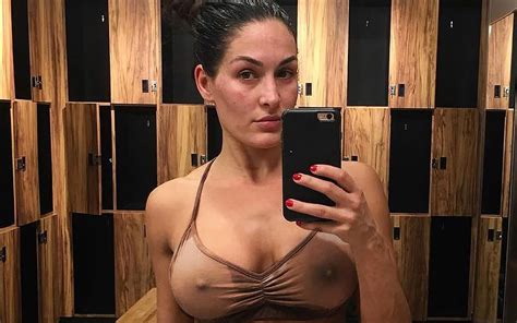nikki bella naked photos with hard nipples scandalpost