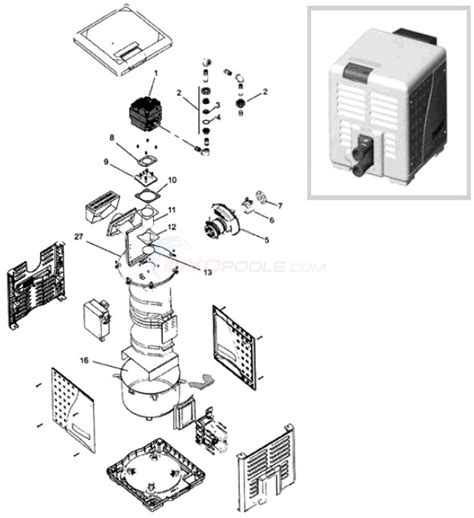 pentair mastertemp heater misc kits parts inyopoolscom