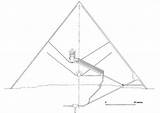 Cheops Coloring Pyramid Khufu Giza Section Cross Great Piramid Edupics Pyramids Choose Board sketch template
