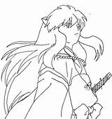 Inuyasha Coloring Pages Colouring Drawing Anime Deviantart Color Fresh Bestofcoloring Getcolorings sketch template