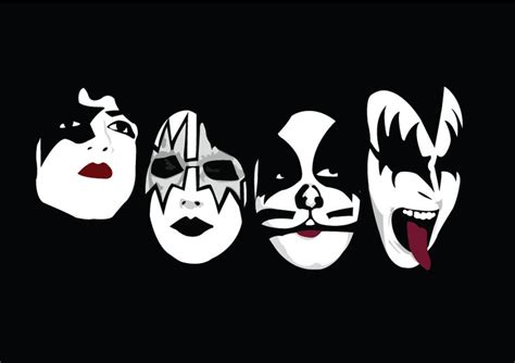 rock band logos rock band posters cute doodles drawings art drawings kiss rock kiss tattoos