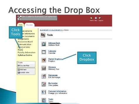 student digital dropbox