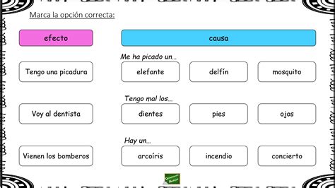 razonamiento logico causa efecto orientacion andujar