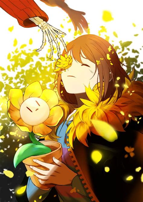 flowerfell frisk and sans