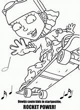 Rocket Power Coloring Pages Library Clipart sketch template