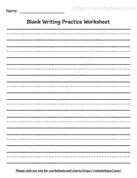 harriet warner gossip blank cursive writing practice sheets