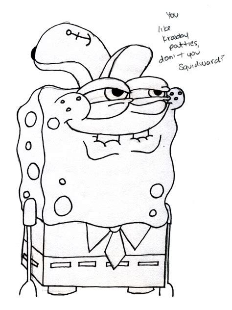 spongebob drawing images