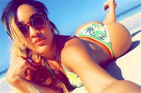 natalie nunn shows off her butt in itty bitty bikini see the pics life and style
