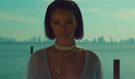 rihanna sets pulses racing as she flashes her best assets in new music video for needed me