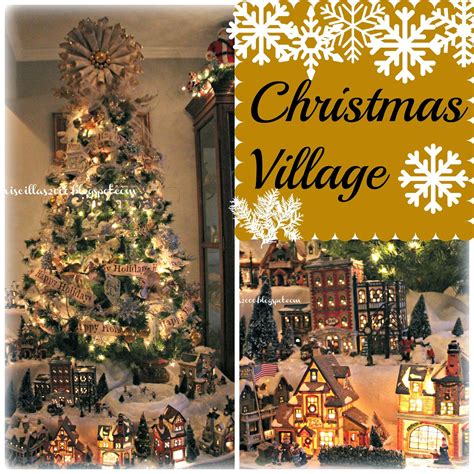 priscillas christmas village