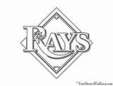 Rays Tampa Freestencilgallery sketch template