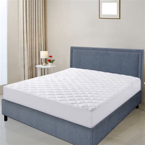 twin mattress pad soft breathable mattress cover pillow top mattress topper  inches deep