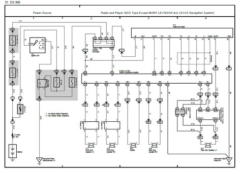 lexus es radio wiring diagram  lexus es radio wiring diagram wiring diagram
