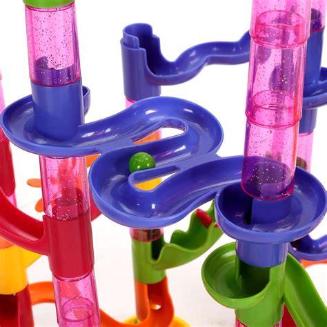 deluxe marble race marble run play set  pieces crazy sales