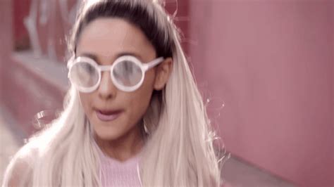 see ariana grande as a platinum blonde in her faith music video with