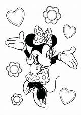 Minnie Mouse Coloring Pages Mickey Cat Valentine Christmas Line Printable Mighty Peg Drawing Para Disney Z31 Colorear Cliparts Dibujos Template sketch template
