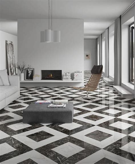 bold geometric floor tile centsational style