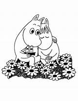 Moomin Coloring Pages Cartoon Moomins Print Color Kids Book Online Printable Colouring Drawing Line Sheets Embroidery Patterns Drawings Hellokids Choose sketch template