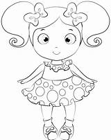 Alive Baby Coloring Pages Kids Printable Drawing Doll Educativeprintable Via Visit Choose Board sketch template