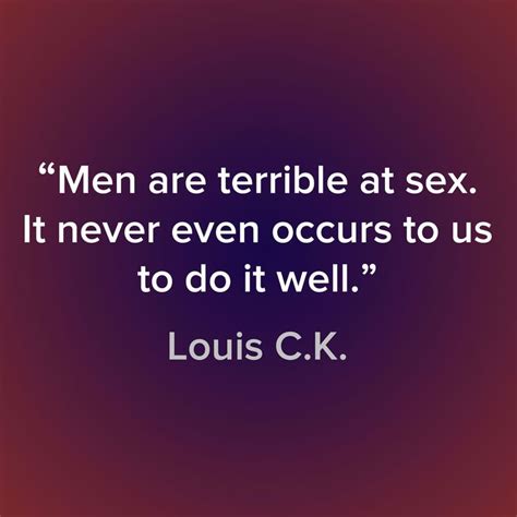 10 Completely Candid Comedian Quotes About Sex