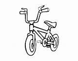 Childish Bike Coloring Coloringcrew sketch template