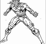 Coloring Pages Cyclops Nightcrawler Magneto Xmen Men Getcolorings Color Printable sketch template