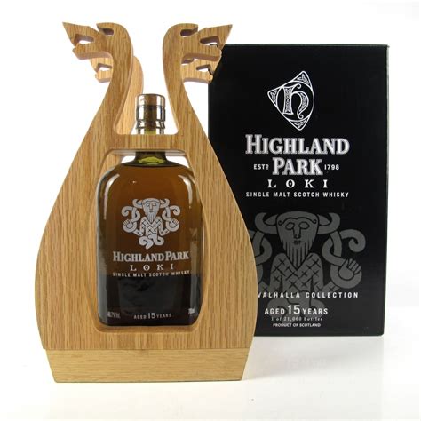 highland park loki 15 year old whisky auctioneer