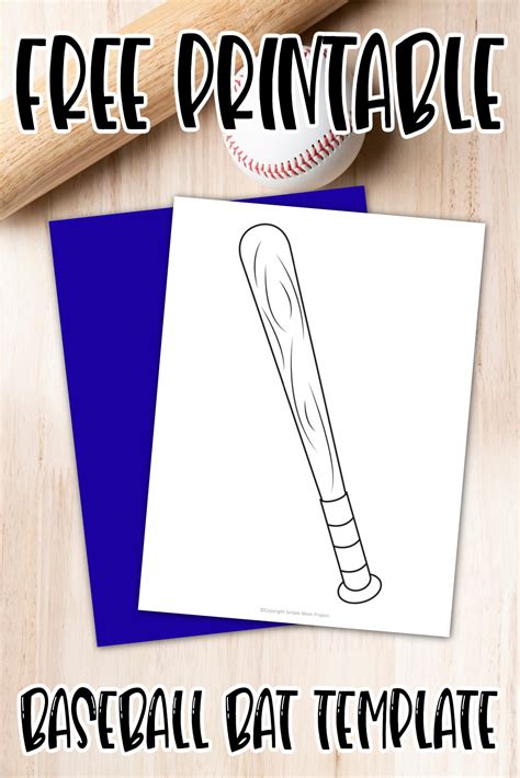 baseball bat template   printable templates