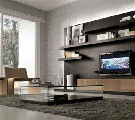 exquisite wall units designs  living room  modular wooden modern storage unit  grey