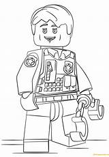 Lego City Pages Undercover Coloring Dolls Toys Printable sketch template